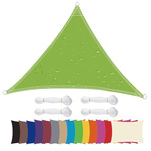 Ygann Sonnensegel Sonnenschutz Sonnendach Balkon Wetterschutz wasserabweisend Winddicht PES 420D 96% UV-Schutz für Garten Outdoor Viereck Rechteck Quadrat von Ygann