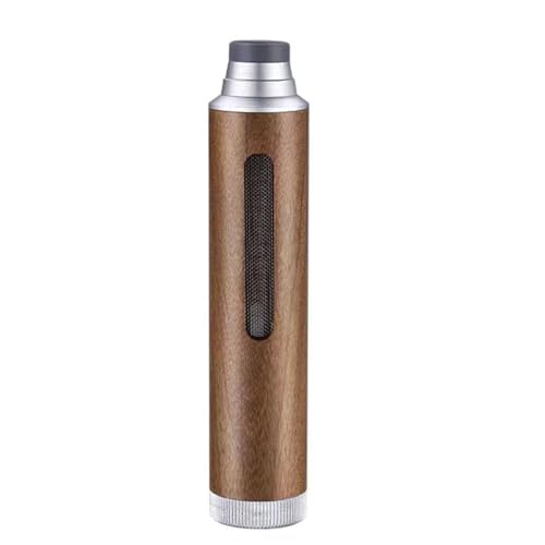 Ygjuetd Auto-Aschenbecher,Anti-Flug-Tabak-Asche-Abdeckung,Auto Aschenbecher Zubehör,für MG4 Elektro,Silver-Walnut von Ygjuetd