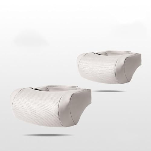 Ygjuetd Paar Auto-Kopfstützen-Kissen,Auto-Nackenstützkissen,Autositz-Zubehör,für Mercedes-Benz B-Klasse W247/GLB X247,E-beige Pair von Ygjuetd