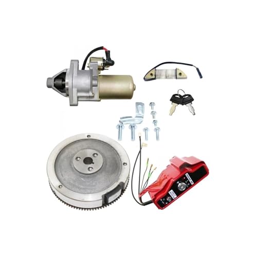 62mm START KITS for 188F 190F GX340 11HP GX390 13HP GENERATOR GEHÄUSE STARTER MOTOR SCHWUNGRAD SPULE(Universal 62mm) von YhFiaS
