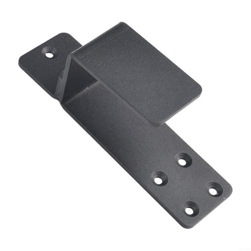 2 x 4 Tür-Halterungen, unverzichtbar für die Sicherheit zu Hause, mit stabilem und zuverlässigem Design (schwarz) von Yhenlovtt