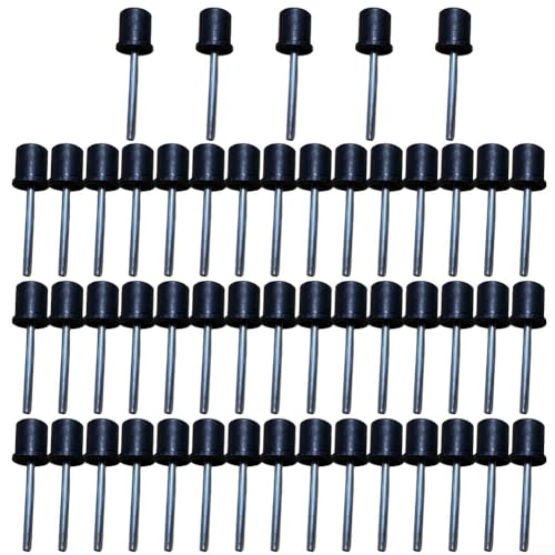 50 Stück hohe Haltbarkeit Baldachin Stangen-Fingerhut für 16 mm bis 25 mm Stangen, hervorragende Griffigkeit für Zelte und Markisen (22 mm) von Yhenlovtt
