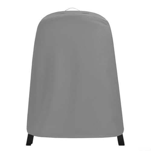 Angemessene Passform Grillabdeckung für NjXSKUNSTAND, geeignet für Woodfire Modelle OG700, OG800, OG900, OO100, widerstandsfähig gegen Regen und Wind (grau) von Yhenlovtt