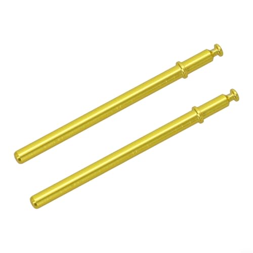DIY Seitenabdeckung Verriegelungsstange für ABU Wassertropfen Rad Angelrolle Reparatur Kompatibel mit B4P4 B5P5 Rutenmodellen Metall Rutenschloss für sichere Angelausrüstung (Gold) von Yhenlovtt