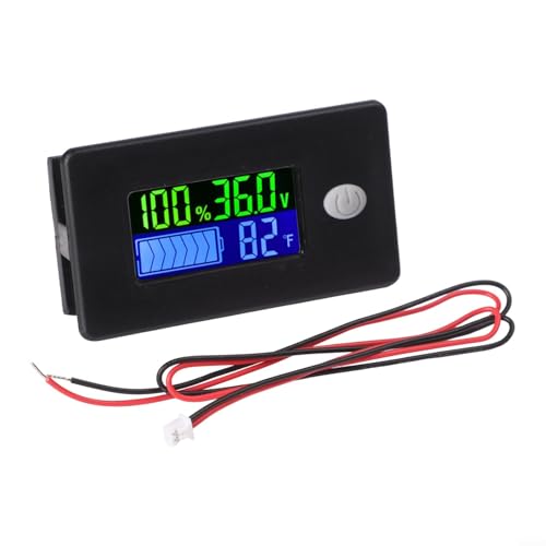 Digitaler Batteriemonitor unterstützt eine Reihe von Spannungen von 12 V bis 72 V, geeignet für Autos und Marine-Nutzung (12 V) von Yhenlovtt