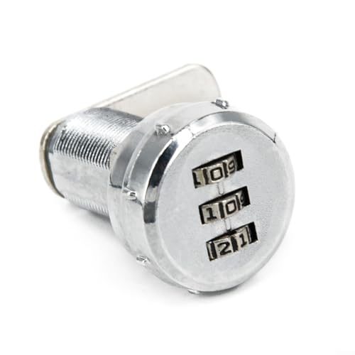 Digitales Zahlenschloss, 20/25/30 mm, schlüssellos, Briefkasten, Schrankschublade (25 mm) von Yhenlovtt