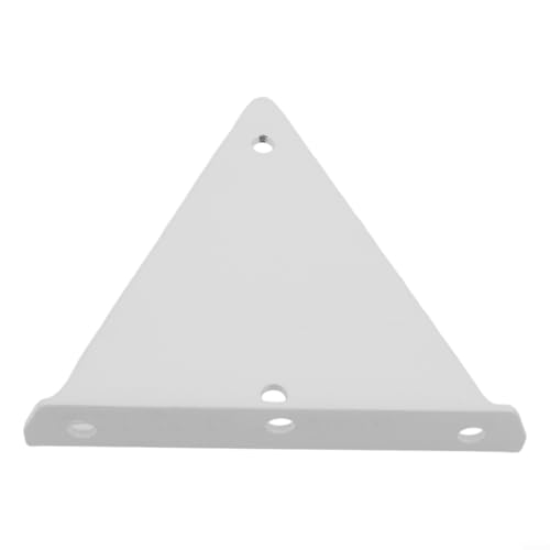 Dreieckige Stützklammern für Wandregale, strapazierfähig, unsichtbares Design für verbesserte Dekoration, Weiß, 140 mm von Yhenlovtt