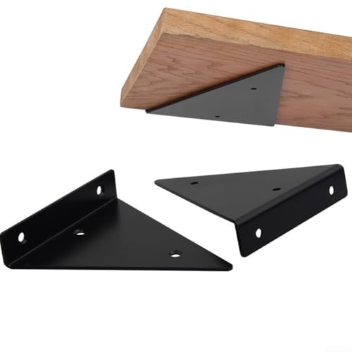 Dreieckige Stützklammern für Wandregale, strapazierfähig, unsichtbares Design für verbesserte Dekoration, Weiß, 280 mm von Yhenlovtt