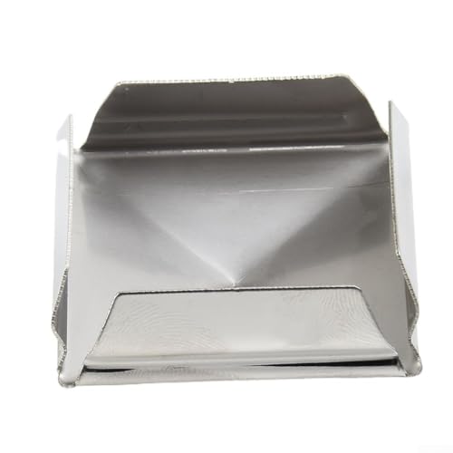 Edelstahl-Abdeckkappe für Pfosten, Pyramidenform für sicheren Sitz und attraktive Optik (1 Stück, 40 mm) von Yhenlovtt