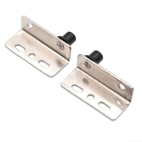 Eisentürscharniere mit Buchse, 40 x 18 mm, verdecktes Schrank-Hardware-Installationsset für Holzmöbel, silberfarben, 2 Stück Eisentürscharniere mit Buchse, 40 x 18 mm, verdecktes Schrank-Hardware-Installationsset für Holzmöbel, silberfarben, 2 Stück von Yhenlovtt