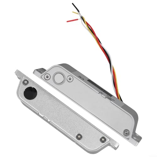 Elektrisches Riegelschloss DC12V-24V Einstellbare Verzögerung Zugangskontrolle Aluminiumlegierung Edelstahl Einsteckschloss für Türsicherheit von Yhenlovtt