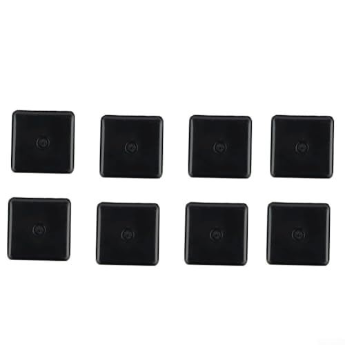 Endkappe Abdeckkappe für Solarschiene PV-Profil 40x40 mm 8 Stück Kunststoff Finish Schutzkappe Windgeräuschschutz Schmutz- und Wassereintrittschutz von Yhenlovtt