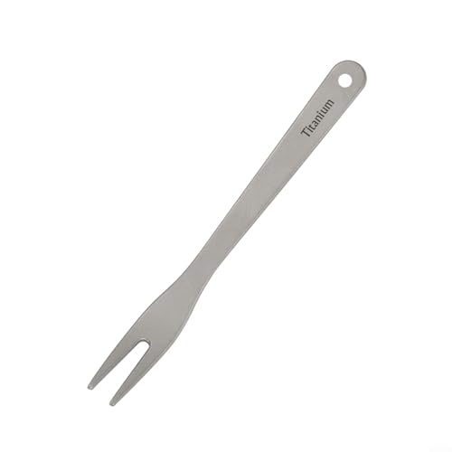Exceptional Performance Titanium Fruit & Dessert Forks Designed To Enhance Your Culinary Presentations At Any Gathering (1) von Yhenlovtt