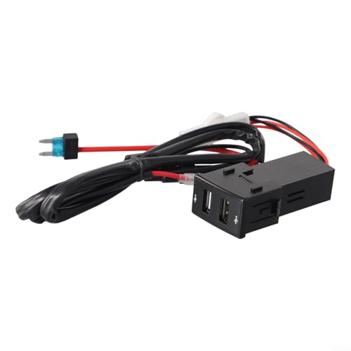 Für Isuzu DMAX und MU X USB-Ladegerät Verkabelungslösung mit LED-Anzeige, einfache Sicherungskasten-Setup von Yhenlovtt