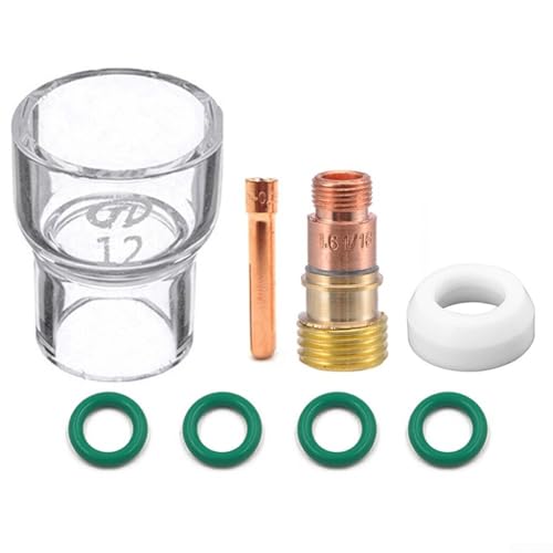 Für WP171826 WIG Taschenlampe Kit 8-teilig inkl. für Stubby Gas Linse #12 und O Ringe Für WP171826 WIG Taschenlampe Kit 8-teilig inkl. für Stubby Gas Linse #12 und O Ringe von Yhenlovtt