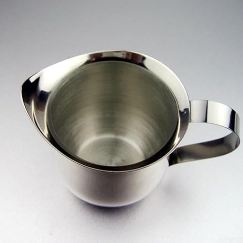 Funktioneller Aufschäumkrug aus Edelstahl, perfekt für Kaffee und Latte Art, 150 ml von Yhenlovtt