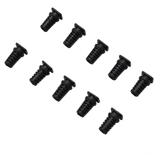 Gummi-Kabelverschraubung, 10 Stück, Zugentlastungshülsen zum Schutz von Elektrowerkzeugkabeln und Drähten (5 mm-schwarz) von Yhenlovtt