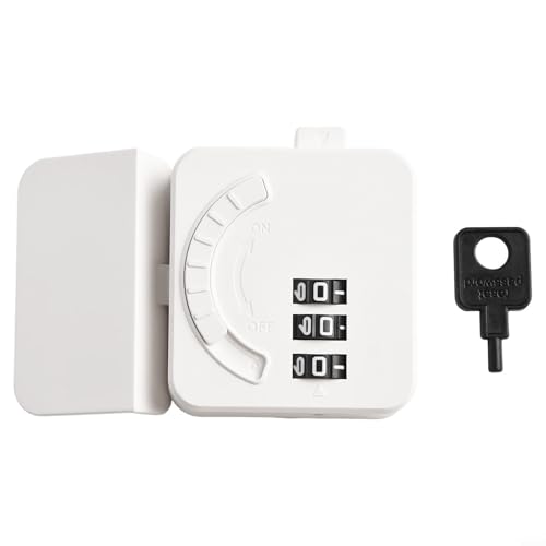 Kühlschrankschloss, Kombinationsschloss, Mini-Kühlschrank-Zahlenschloss (A) von Yhenlovtt