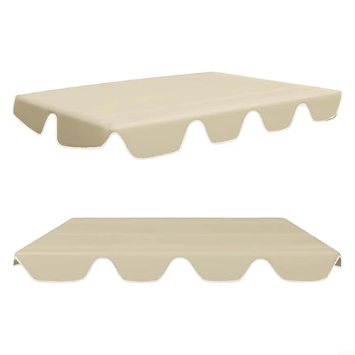 Leichter Ersatzbezug für Schaukelsitze, passend für 2/3-Sitzer-Stühle, wasserdichtes Design von Yhenlovtt