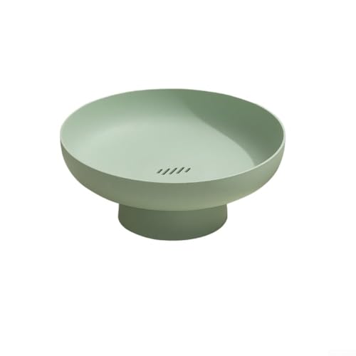 Leichtes Snack-Tablett aus PP-Material mit einzigartiger Drainage-Funktion, leicht zu reinigen und zu pflegen (grün) von Yhenlovtt