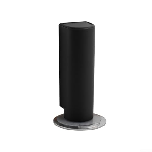 Magnetischer Türstopper mit Saugnapf, Türbeschläge, Edelstahl (schwarz) von Yhenlovtt