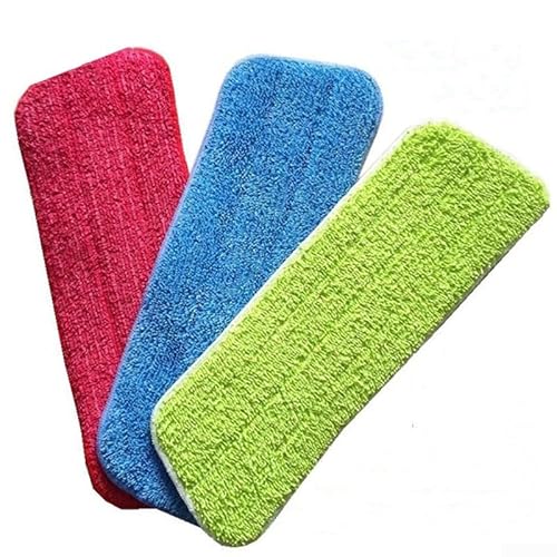 Mikrofasertücher für den Haushalt Bodenwischer 3er Pack für optimale Reinigungsleistung (blau) von Yhenlovtt