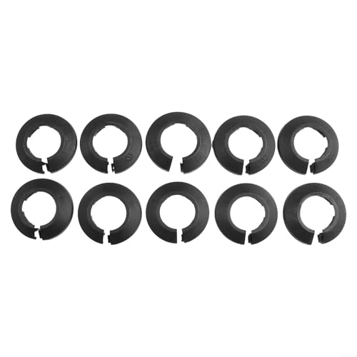 PVC-Rohrmanschetten für Heizkörper zum Verbergen von unschönen Rohrleitungen um Böden und Wände, mit Kunststoffkonstruktion, für 20 mm, 25 mm und 32 mm für Rohre (20 mm) von Yhenlovtt