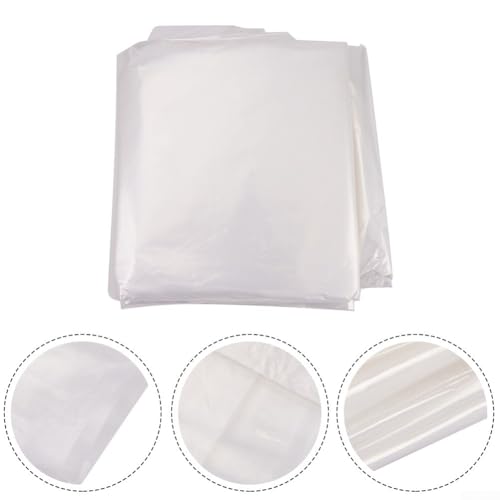 Praktisch für Gewächshausabdeckung aus transparentem Polyethylen, perfekte Lösung für den Wetterschutz von Pflanzen (3 x 6 m) von Yhenlovtt