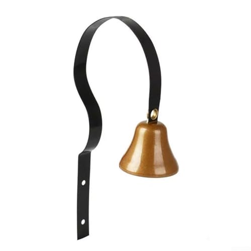 Robuste Laden-Türklingel im Vintage-Design, perfekt zur Verbesserung der optischen Attraktivität (schwarz) von Yhenlovtt