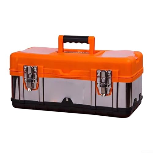 Robuste Werkzeug-Aufbewahrungsbox mit leicht zu tragenden Design und mehreren Fächern (48,3 cm) von Yhenlovtt