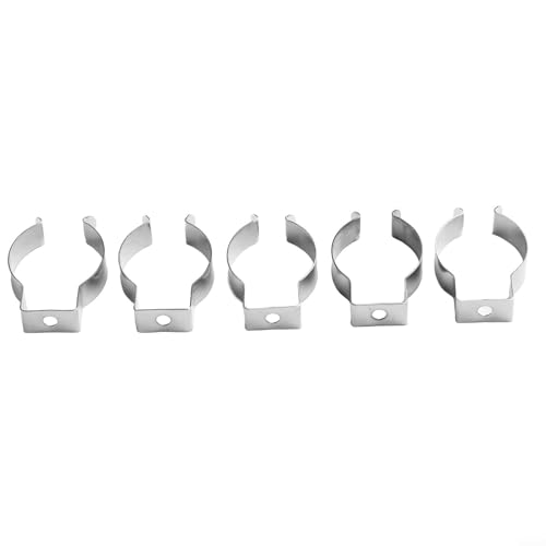 Robuste Werkzeug-Feder-Frottee-Clips, Manganstahl, offene Aufbewahrungsbügel für Garage, Werkstatt, Organisation (28 mm), 10 Stück von Yhenlovtt