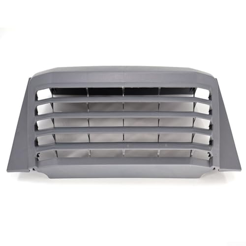 Rücksitz-Belüftungsabdeckung Lüftungsgitter Panel kompatibel mit Ducato Boxer Relais Movano 2006-up Schwarz Ersatzteil OEM 60911739 von Yhenlovtt