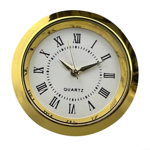 Schlankes, rundes Miniatur-Quarzwerk-Einsatz, perfekt für die Herstellung von Uhren zu Hause oder in der Werkstatt (36 mm) von Yhenlovtt