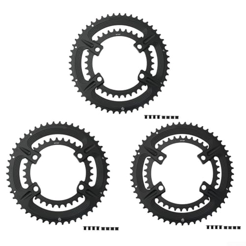 Schlankes und innovatives Design der Dual AL7075 Ringe für optimale Leistung bei jedem High-End-Raderlebnis (50–34T) von Yhenlovtt