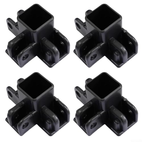 Set mit 4 Stangen für Pavillon und Vordach, mit 34 x 34 mm Rohrkompatibilität, verstärkter Kunststoff für Stabilität und Verschleißfestigkeit von Yhenlovtt