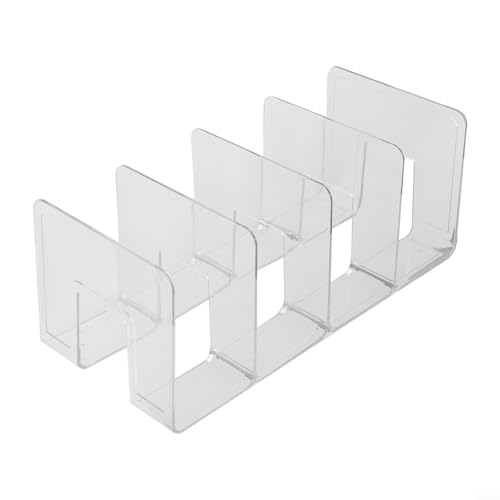 Transparente Acryl-Regal-Trennwände, Acryl-Taschen-Aufbewahrungslösung mit hoher Kapazität, perfekt für Damentaschen von Yhenlovtt