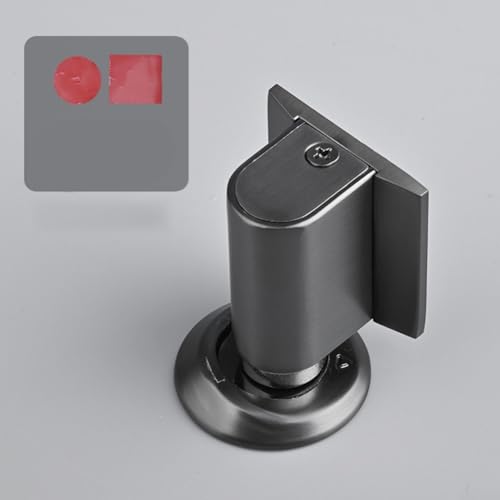 Türstopper mit Saugnapf, winddicht, Boden-Sauger (grau) von Yhenlovtt