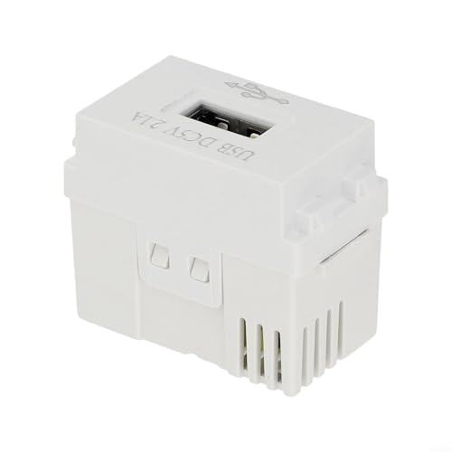 USB-Schnittstellen-Adapter-Schalter für Handy-Strommodul mit 5 V Transformator und 2 1 A USB-Ladeanschlüssen für effiziente Ladelösungen (1 Stück) von Yhenlovtt