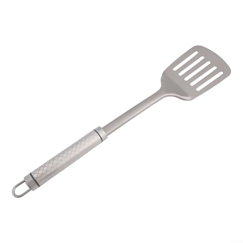 Ultraleichter Titan-Kochspatel mit Schlitz für Pfannenwender und rutschfestem Griff für Camping, Picknick, Kochen im Freien Ultraleichter Titan-Kochspatel mit Schlitz für Pfannenwender und rutschfestem Griff für Camping, Picknick, Kochen im Freien von Yhenlovtt