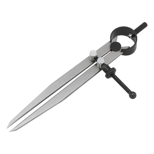 Verstellbares Stahl-Messwerkzeug für Leder und technische Zeichnungen, 15,2 cm Trennwand von Yhenlovtt