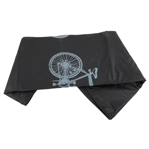 Wasserdichte Fahrradabdeckung Effektiver Regen- und Staubschutz für Mountainbikes und Roller (grau) von Yhenlovtt