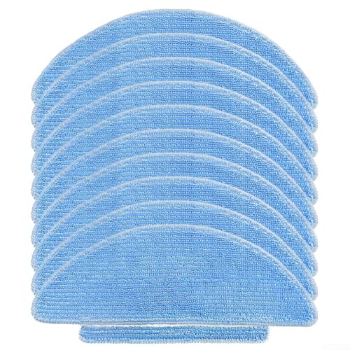 Wiederverwendbare Mikrofaser-Wischmopp-Pads, für MEDION X20 SW+ MD 11415, Reinigungseffizienz-Ersatz-Kits (10 Stück) von Yhenlovtt