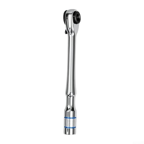 Yhenlovtt 1/4-Zoll-Stecknuss, Ratschenschlüssel, Schraubendreher-Bithalter, Multi-Tool für Reparatur, Werkstatt, Zuhause, Garage, Fabrik, Produktionslinie, Silber, 93 mm, 120 mm (b) von Yhenlovtt