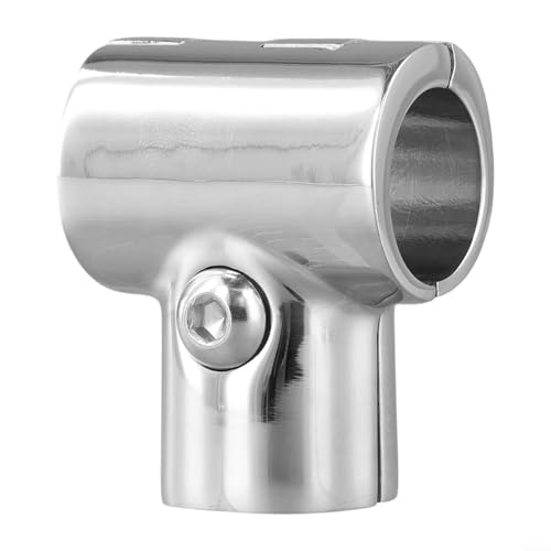 Yhenlovtt 316 Edelstahl Boot Marine Handlauf für 7/8 oder 1 Zoll Rohrrohre, Rohr 90 Grad T/T-Stück Fitting Rail Connector Split, Heavy Duty Boot Handlauf Fitting Yhenlovtt 316 Edelstahl Boot Marine Handlauf für 7/8 oder 1 Zoll Rohrrohre, Rohr 90 Grad T/T-Stück Fitting Rail Connector Split, Heavy Duty Boot Handlauf Fitting von Yhenlovtt