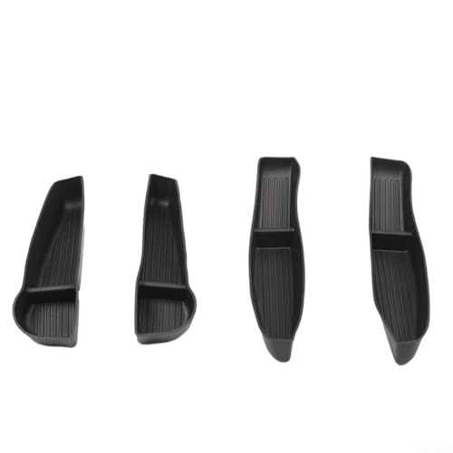 Yhenlovtt 4-teiliges Set für Modell Y Tür-Aufbewahrungsbox Seitenarmlehne Tablett Organizer Innenbehälter von Yhenlovtt