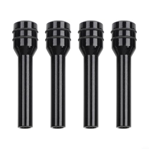 Yhenlovtt 4 x Aluminium-Türschloss-Zugstift-Abdeckung, geeignet für alle Automodelle und LKWs (schwarz) von Yhenlovtt