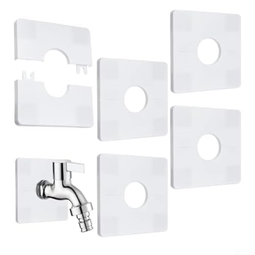 Yhenlovtt 5 Stück Rosettenplatte Wand Split Flansch 86 mm geteilter Flansch WC Rohr Flansch Abdeckung Rohr Abdeckung Weiß ABS Sanitär Wand Abdeckplatten Quadratisch Wandmontage Küche Yhenlovtt 5 Stück Rosettenplatte Wand Split Flansch 86 mm geteilter Flansch WC Rohr Flansch Abdeckung Rohr Abdeckung Weiß ABS Sanitär Wand Abdeckplatten Quadratisch Wandmontage Küche von Yhenlovtt