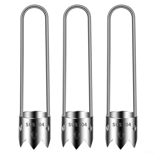 Yhenlovtt Entkernungswerkzeug für Obst und Gemüse, Küchenhelfer für Birnen, Gurken, Bittermelone, Chili, Pfeffer, Füllkernentferner, Küchenwerkzeug-Set (3 Stück) von Yhenlovtt