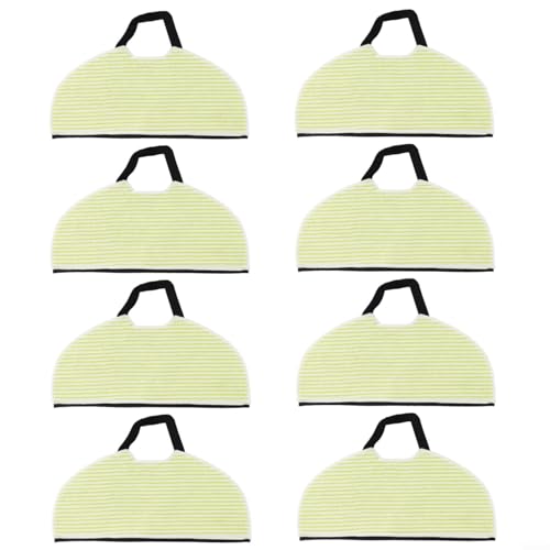 Yhenlovtt Mikrofaser-Wischmopp-Pads, Ersatz, für Hai, für RV2610WA AV2610WA RV2620WD, Roboter-Staubsauger, waschbar, wiederverwendbar, Reinigungszubehör (8 Stück) von Yhenlovtt