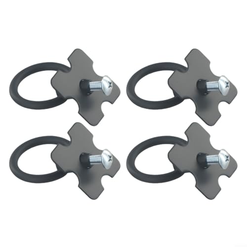 Yhenlovtt Möbelgriffe aus Metall mit mexikanischem Vintage-Design für Schubladengriffe, geeignet für Holzschränke und Truhen (4 Stück, schwarz) von Yhenlovtt